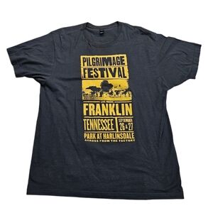Pilgrimage Festival 2015 Franklin Tennessee T-Shirt XL Willie Nelson, Stapleton